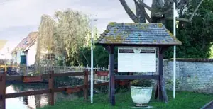 Bavent village and Woodland