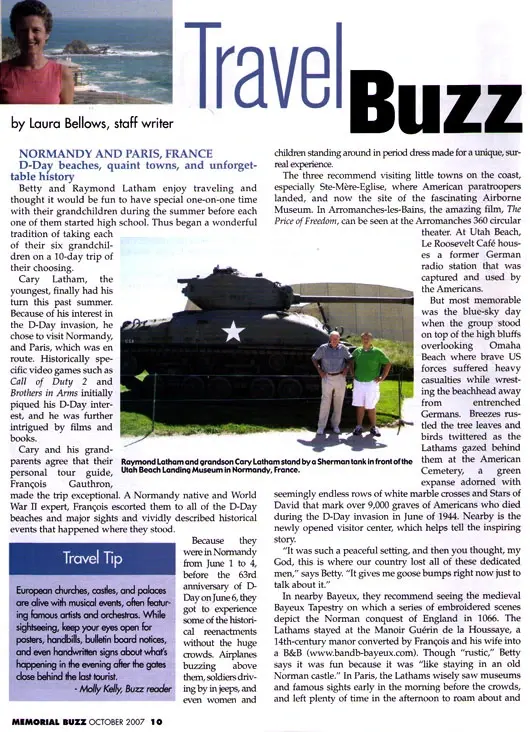 Handwritten feedback from a veteran’s family